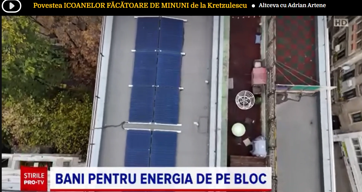 Casa verde de la bloc. Proprietarii de APARTAMENTE cu FOTOVOLTAICE pot deveni prosumatori