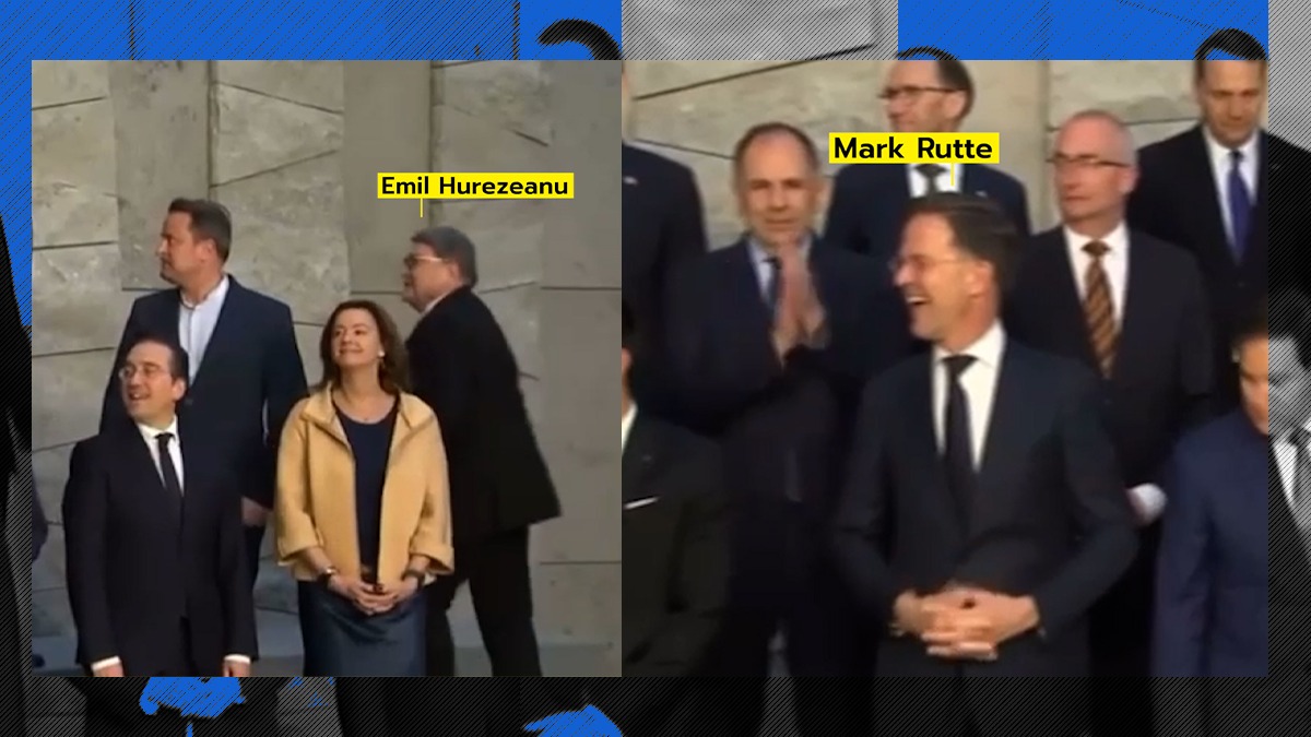 Mark Rutte: „Hai România!” Emil Hurezeanu aleargă la fotografie în aplauzele miniștrilor de externe NATO
