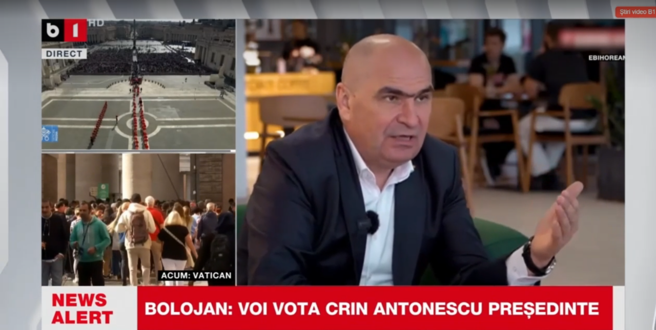 Ilie Bolojan: „Nu mă ascund că am încredere că Crin Antonescu poate să fie președinte bun pentru România”