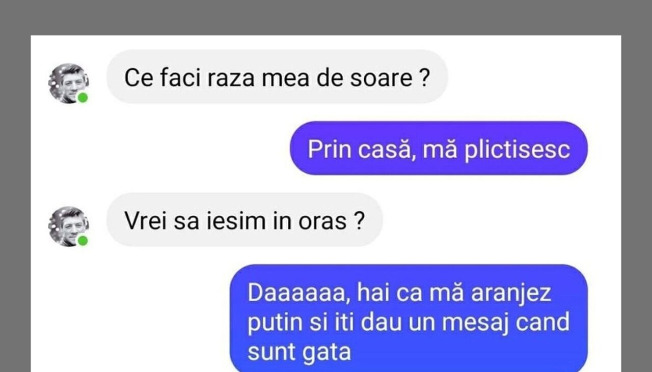 BANCUL ZILEI | „Ce faci, raza mea de soare?”