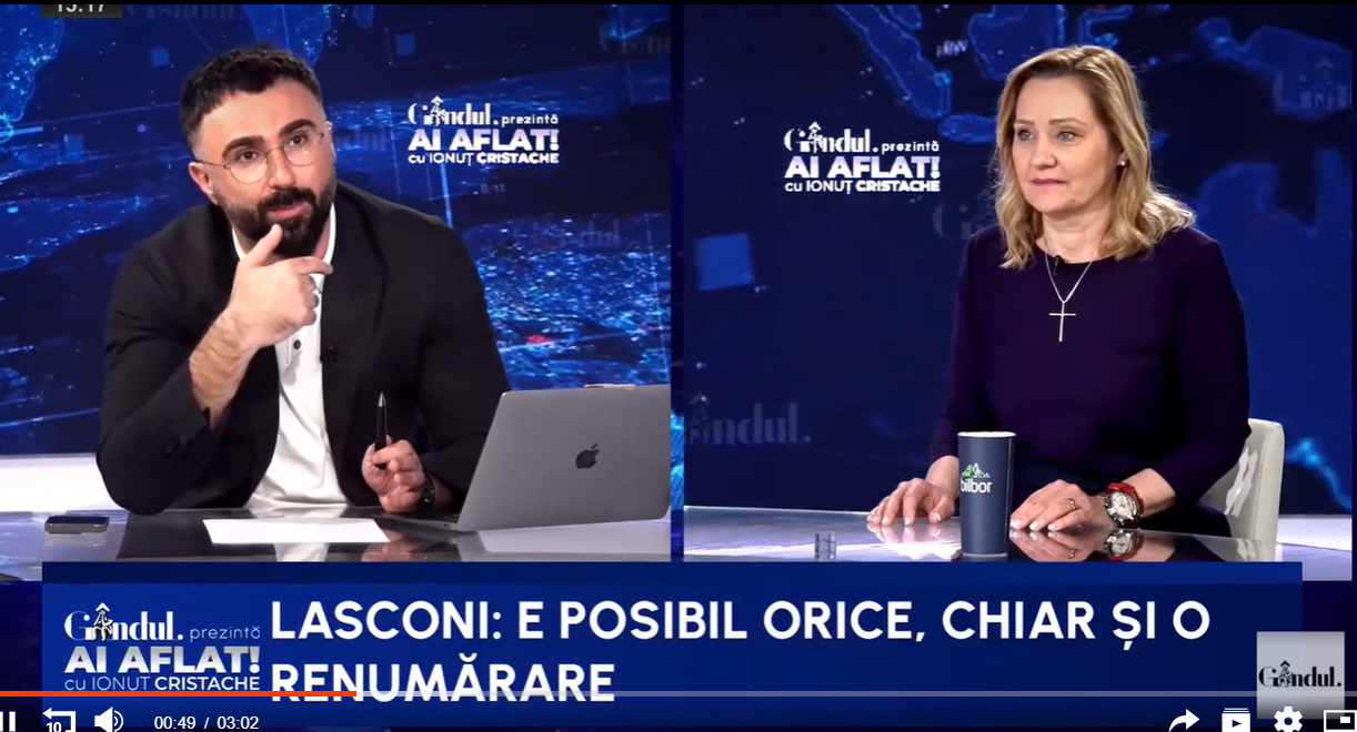 Elena Lasconi: „De câte ori o să anuleze ei alegerile, de atâtea ori o să candidez”