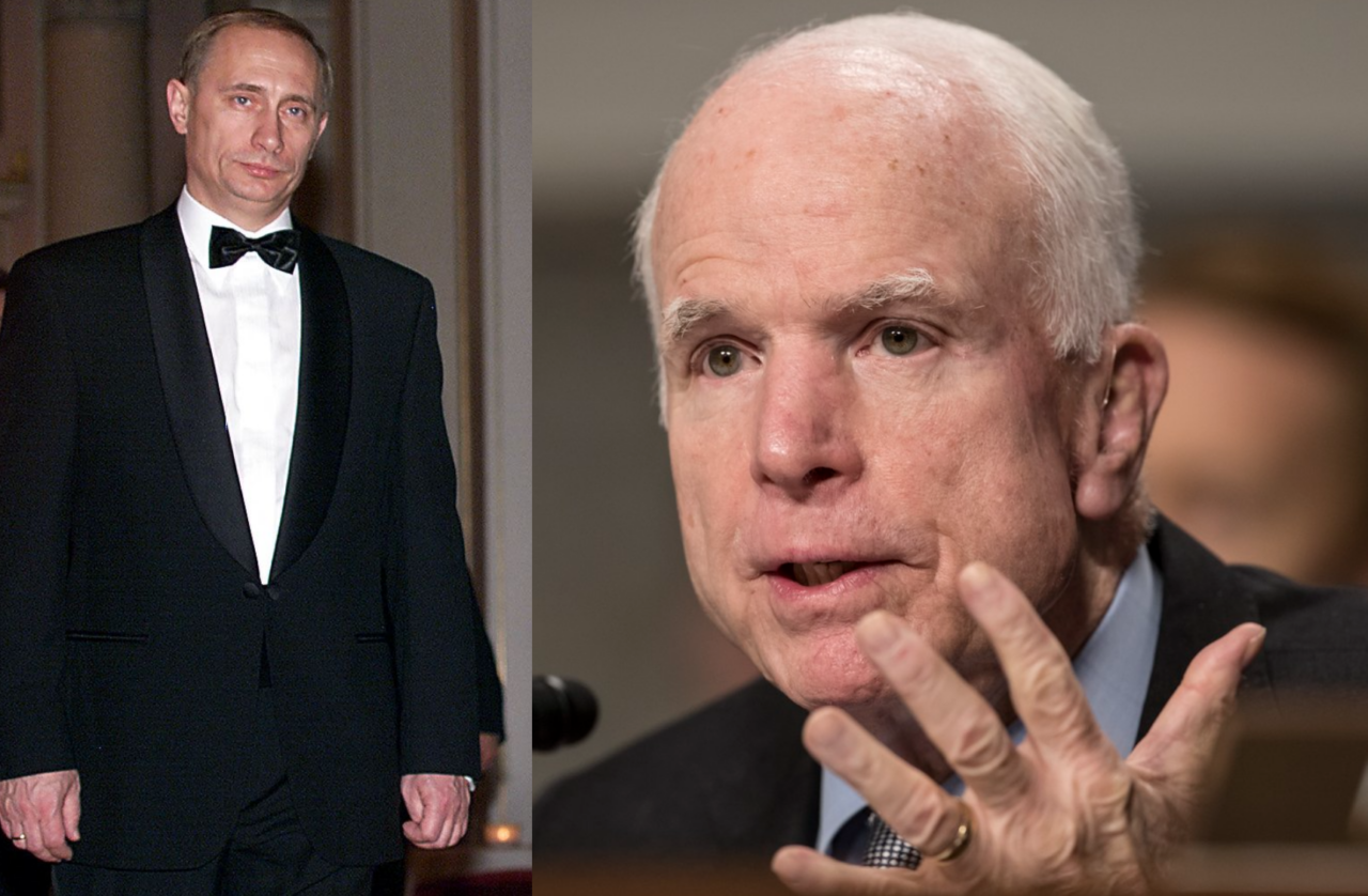 McCain, în 2014, despre Putin: „Ambiția lui e restaurarea Imperiului Rus”/ Nixon, în 1994: Un război în Ucraina ar face Bosnia să arate ca un picnic