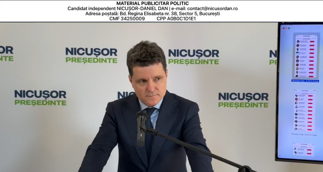 Nicușor Dan anunță că a sesizat instituțiile din UE și platformele de socializare despre sute de mii de CONTURI false