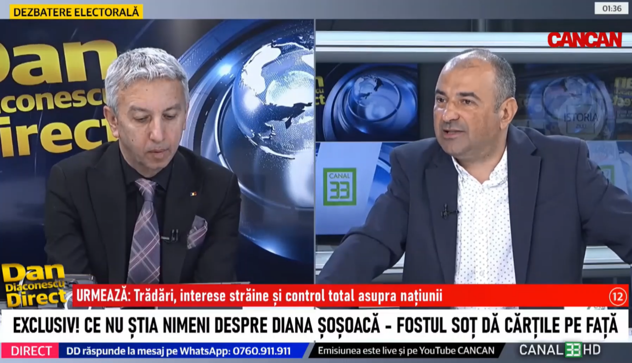 Silvestru Șoșoacă, despre infidelitatea Dianei: „Știu tot ce se întâmplă când trebuie să știu”