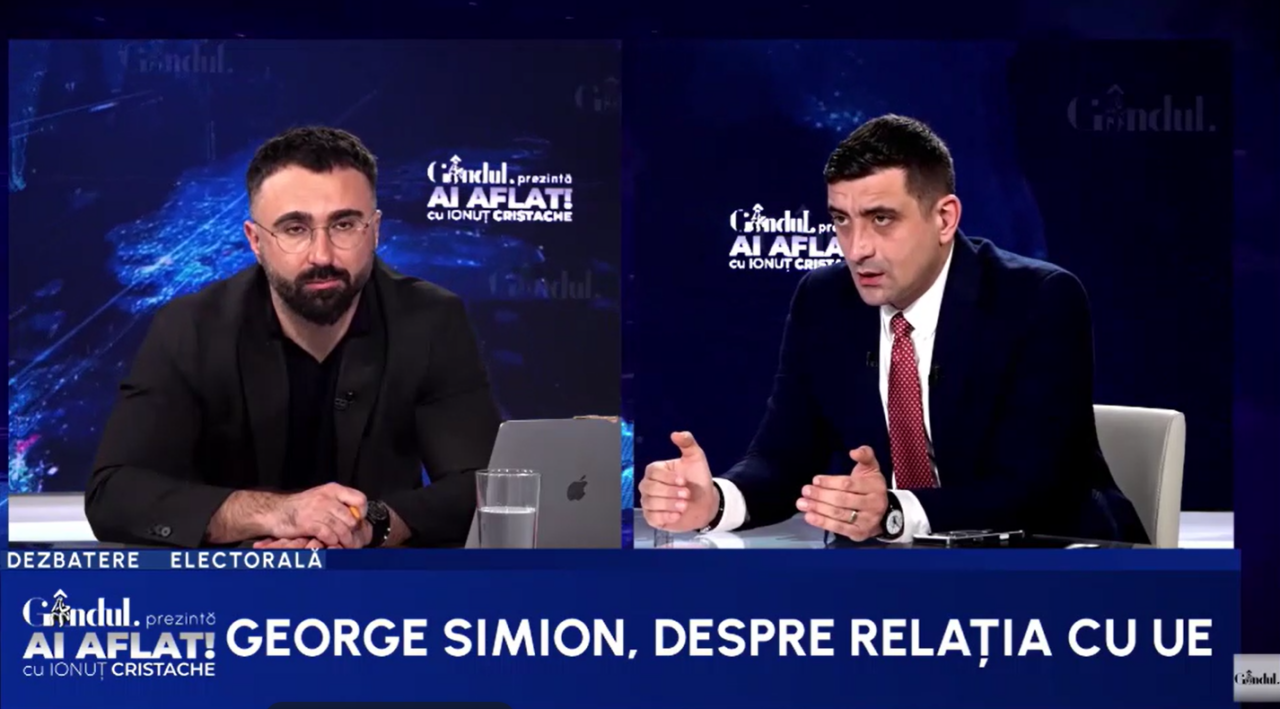 George Simion: „UE trebuie să rămână o alianță de state SUVERANE. Nu un supra-stat federal”