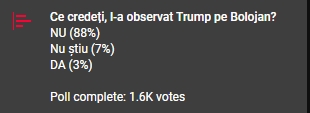 POLL «Ai aflat! cu Ionuț Cristache» 