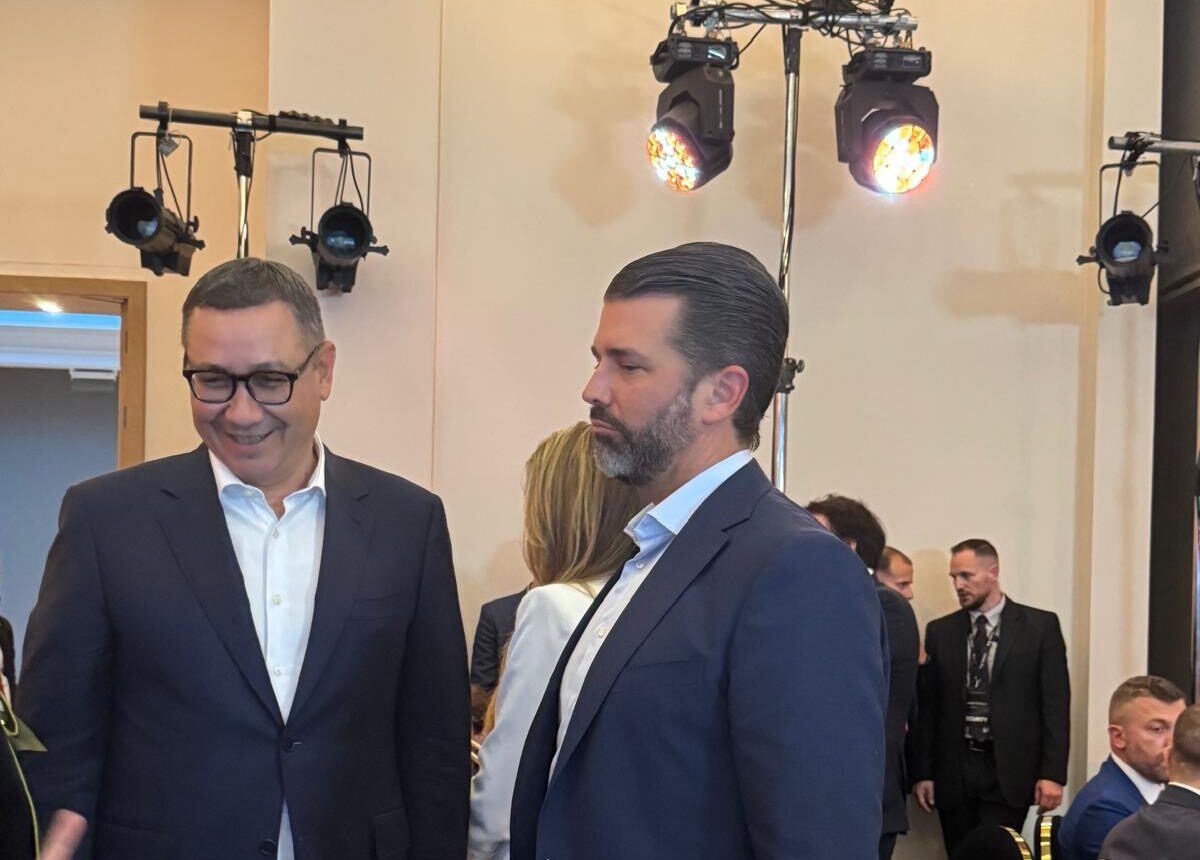 Întâlnirea lui Victor Ponta cu Donald Trump Jr. la București: mesaje și oportunități de afaceri