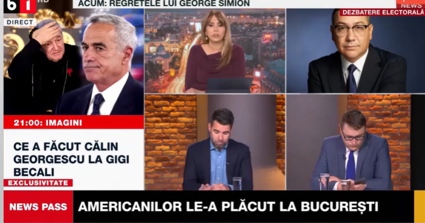 Victor Ponta: „Vizita de azi a delegației din Statele Unite e un lucru foarte bun”