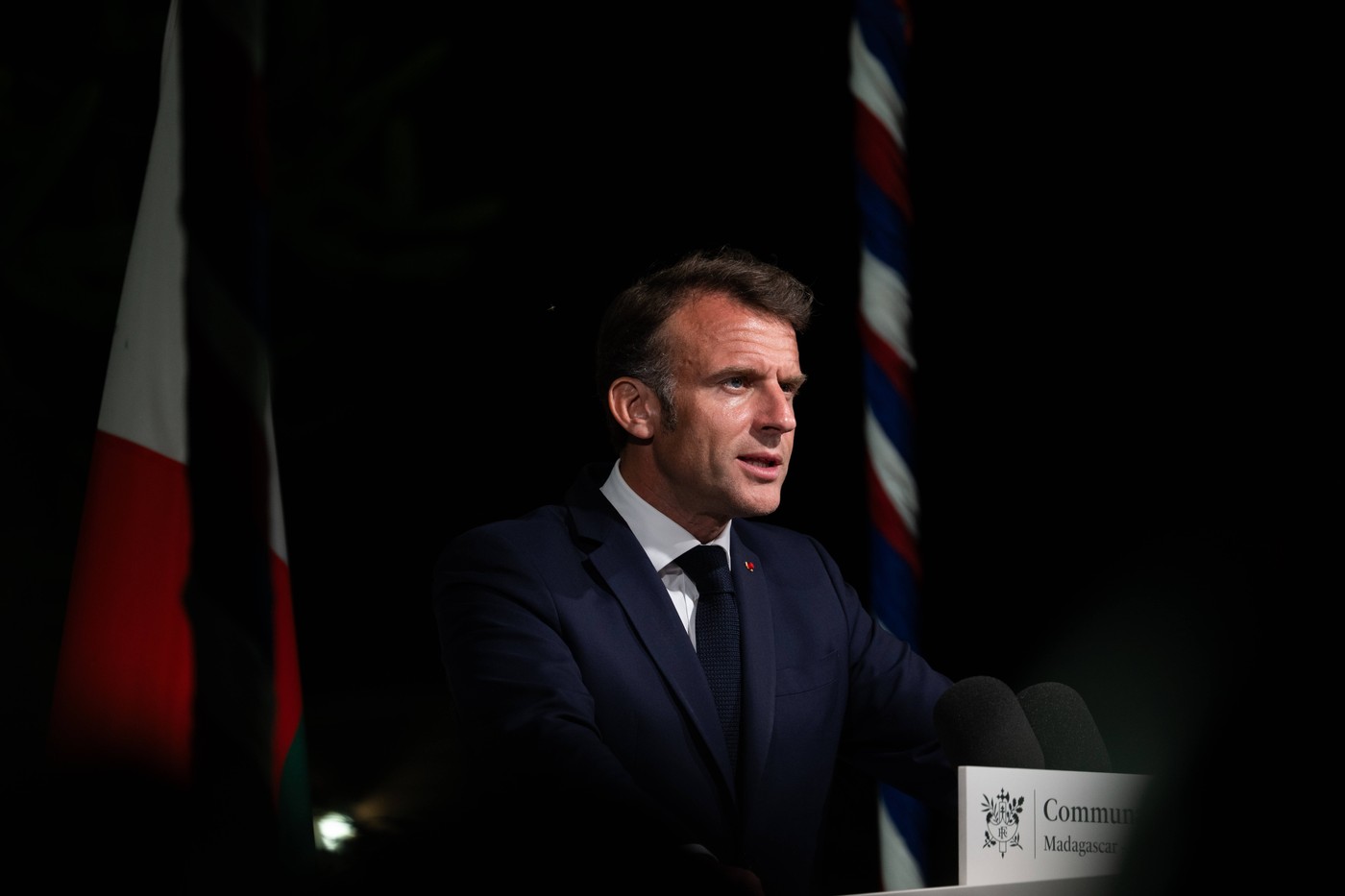Emmanuel Macron îi îndeamnă pe liderii lumii să se concentreze pe agresiunea Rusiei