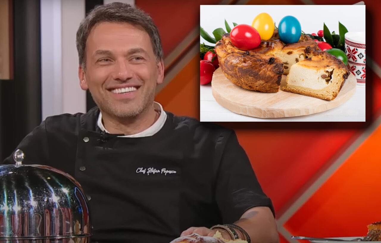Rețeta specială de pască a lui chef Ștefan Popescu. Ingredientul utilizat de juratul de la Antena 1, pentru un gust perfect