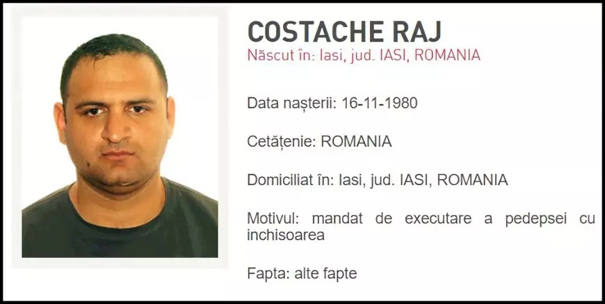 Proxenetul „Beleaua” din Iași a fost ARESTAT la Roma. Va fi adus la Otopeni miercuri, cu o cursă Tarom