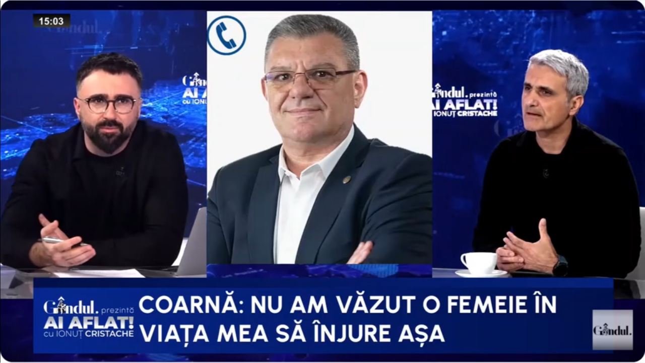 Dezvăluiri din partidul lui ȘOȘOACĂ:“N-am putut să văd o femeie care să înjure la modul acesta”