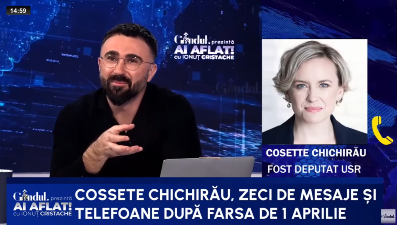 Cosette Chichirău: „Nu m-am CĂSĂTORIT. Gluma a ajuns mult prea departe”