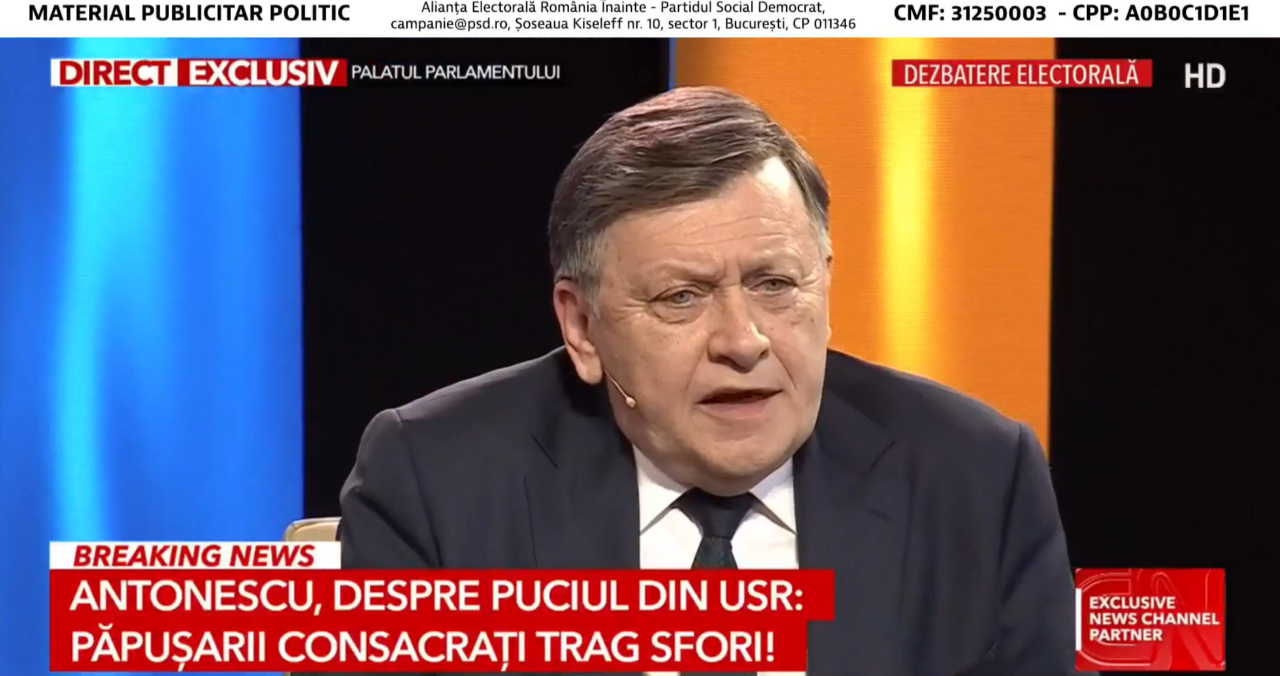 Antonescu, despre înlăturarea Elenei Lasconi: E un fapt MIZERABIL. Păpușarii consacrați trag sfori