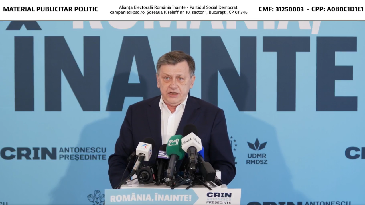 Crin Antonescu: „Vom face din lupta împotriva TRAFICANȚILOR o prioritate națională”