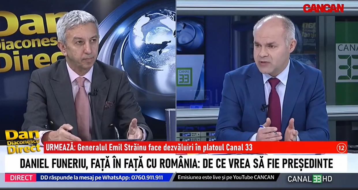 Daniel FUNERIU: „Tot ce vreau este să avem o țară bazată pe merit, să nu fie neapărat țara unde trebuie să te „descurci”