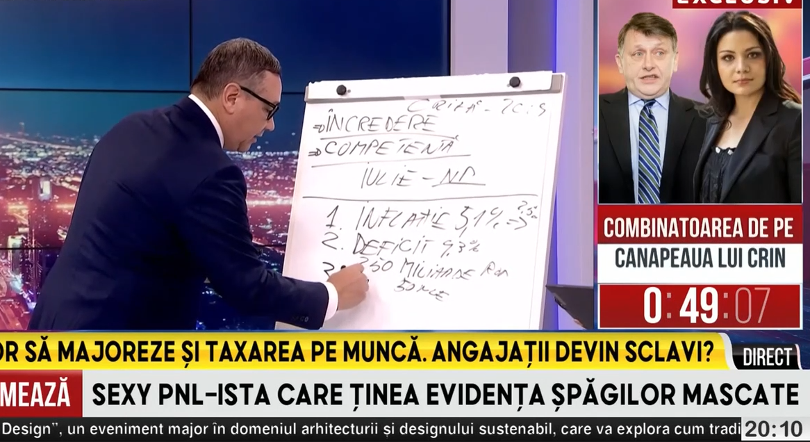 Victor Ponta: Crin Antonescu a fost șomer zece ani, noi ceilalți am muncit și vrem să muncim