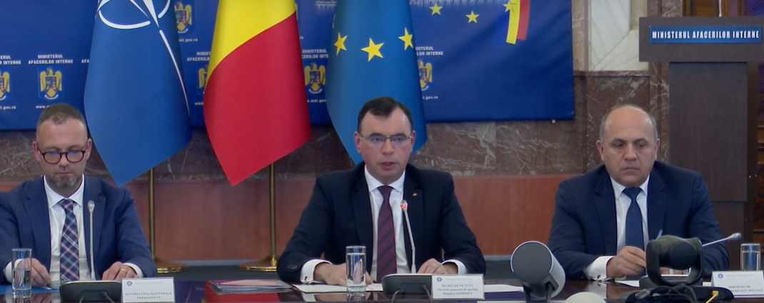 MAI suplimentează efectivele pentru primul tur al alegerilor PREZIDENȚIALE: 43.000 de angajați vor asigura ordinea publică
