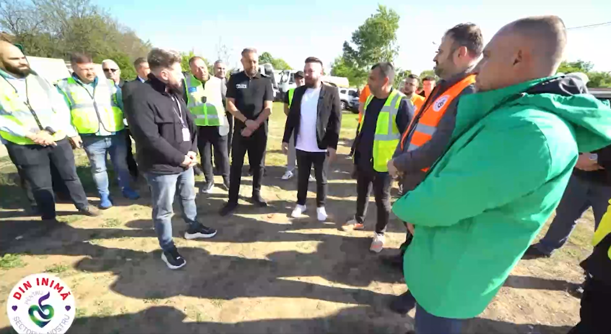 Vlad Popescu Piedone a dat startul lucrărilor de amenajare a Parcului ȘINEI: „Nu promit lucruri pe care nu le pot face” (P)