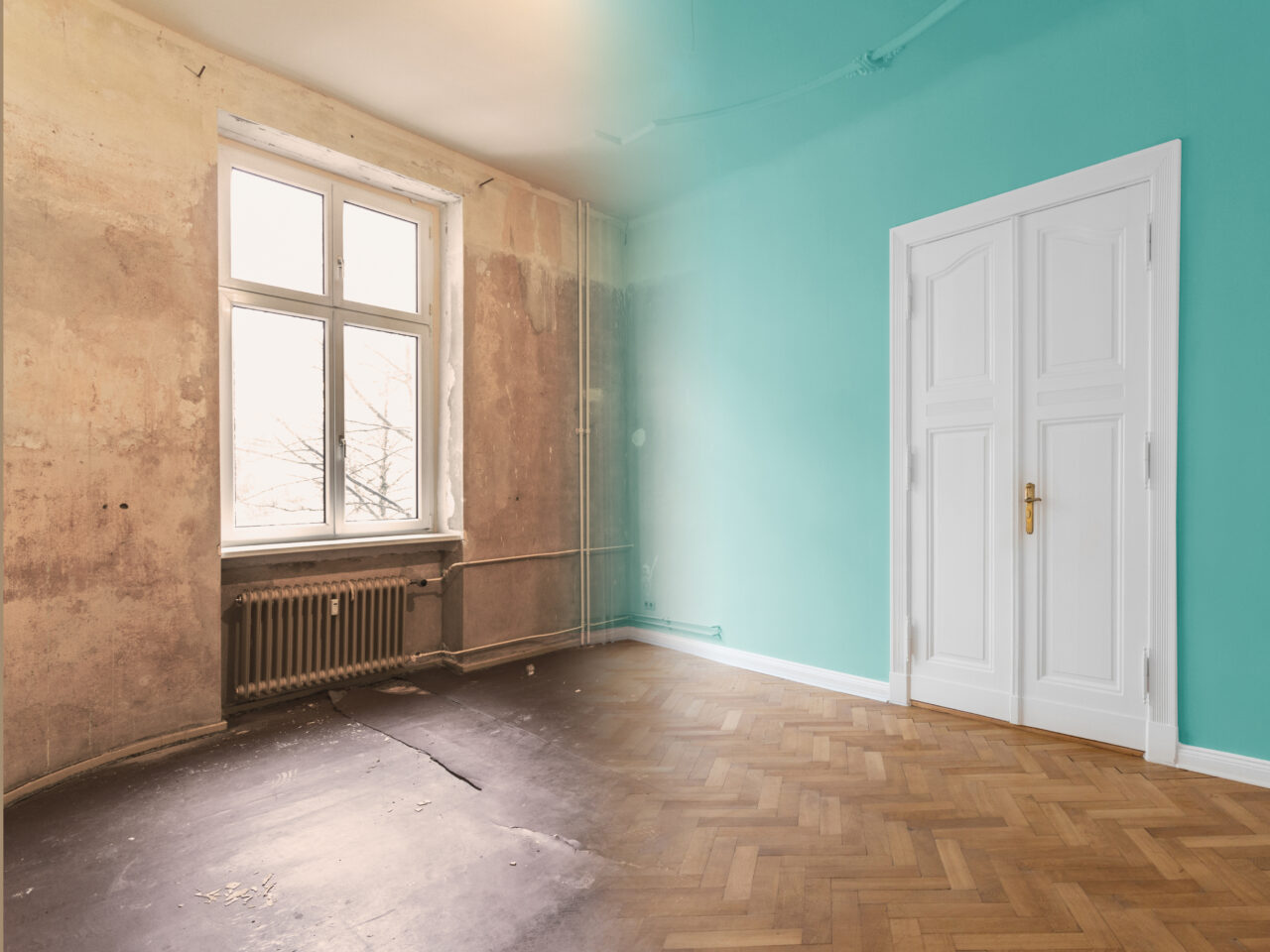 Descoperirea bizară făcută de un cuplu într-un apartament vechi închiriat. Nici proprietarul, care deținea clădirea de 20 de ani, nu știa!