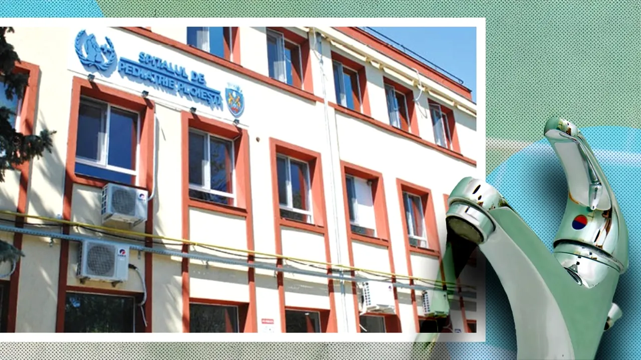 Alertă la Spitalul de Pediatrie Ploiești. O BACTERIE periculoasă, prezentă în reţeaua de apă. Consecințele pot fi fatale