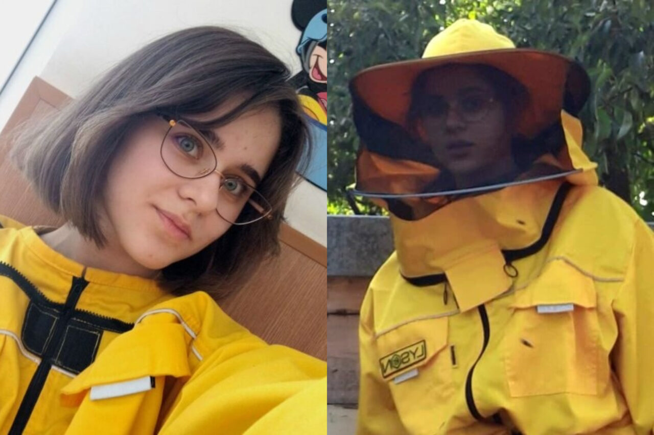 Povestea Teodorei, tânăra din Țibana „îndrăgostită” de apicultură: „Provin de la sat. Mama este și învățătoare”