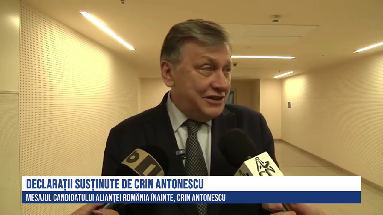 Crin Antonescu: „Marcel Ciolacu este primul ministru legitim al României, învestit cu un program de guvernare de către Parlament”