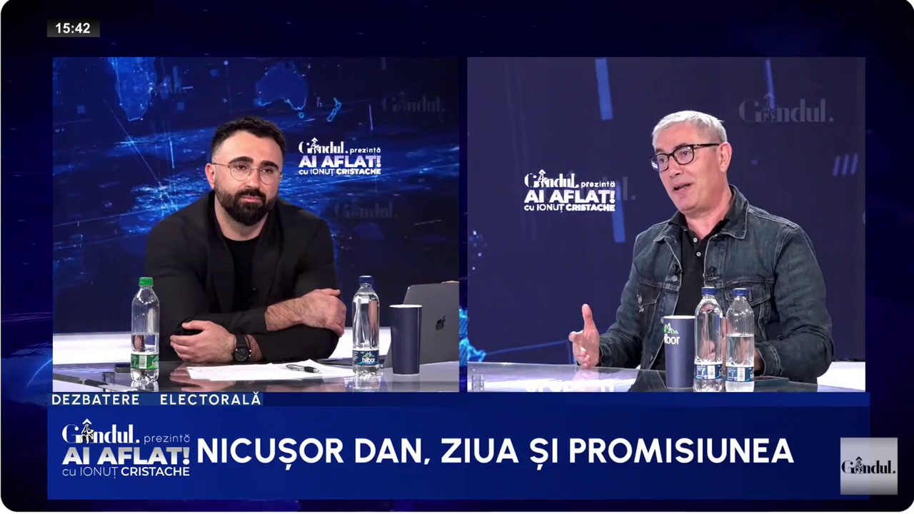 Doru Bușcu: „Nicușor Dan ar putea fi câștigător, dar n-ar fi al fel de bun cum ar fi Crin Antonescu” / „Este încrucișarea dintre Iohannis și Băsescu”