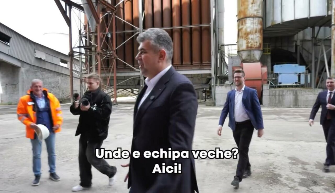 Marcel Ciolacu, în vizită la Oțelul Roșu: Anul trecut erau patru oameni, acum sunt peste 100 care REPORNESC combinatul