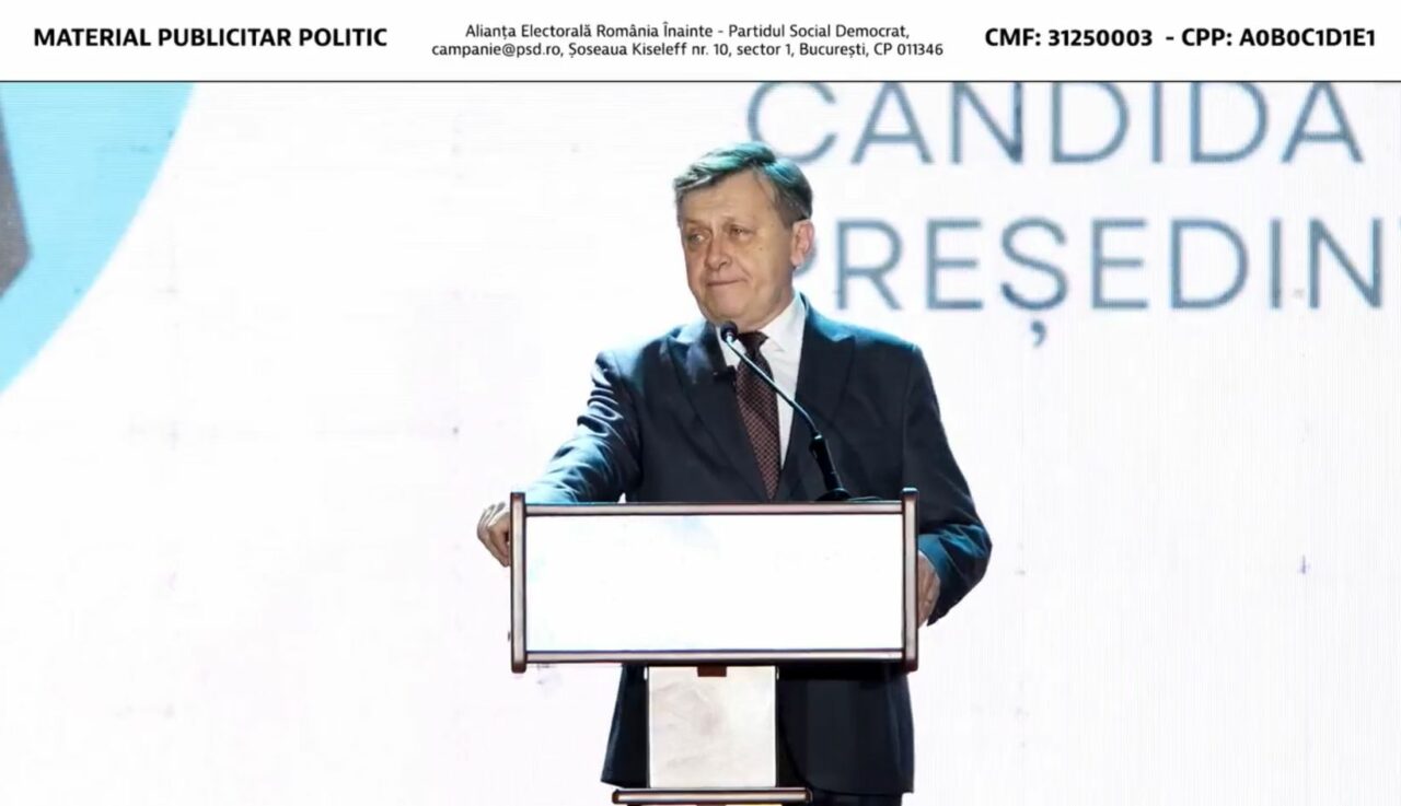 Crin Antonescu, mesaj pentru moldoveni: Dacă eu voi fi președinte al României, nu veți avea la Palatul Cotroceni un prieten, veţi avea un FRATE!