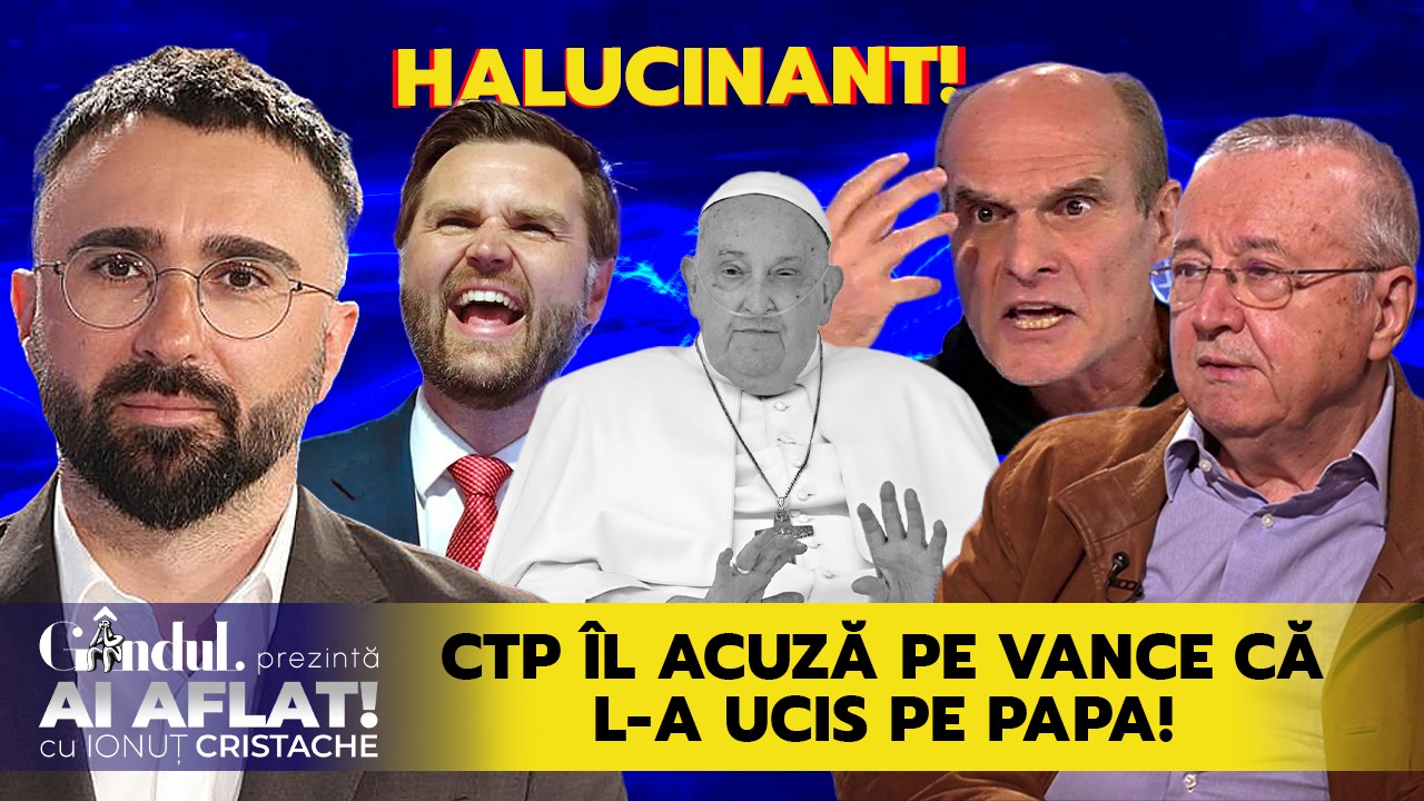 Ion Cristoiu – Ce l-a apucat pe CRISTIAN TUDOR POPESCU? / „Ai aflat! Cu Ionuț Cristache”