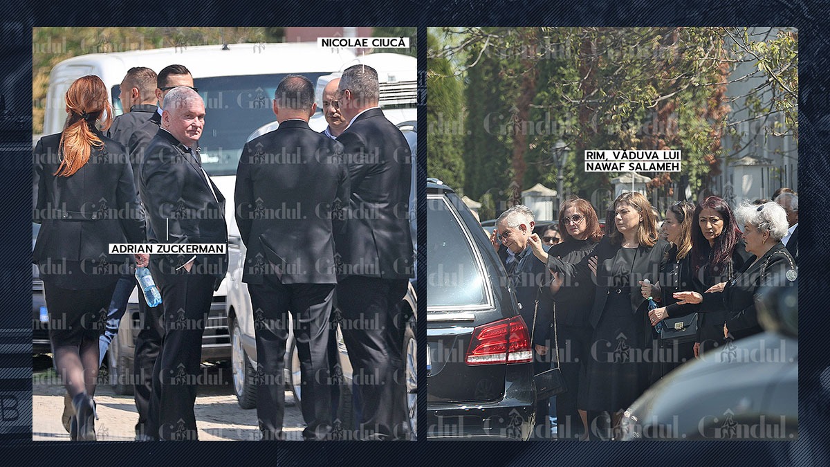 „Tovarășii” Adrian Zuckerman și Nicolae Ciucă, prezenți la FUNERALIILE fondatorului Grupului Alexandrion. Unde a fost înmormântat Dr. Nawaf Salameh