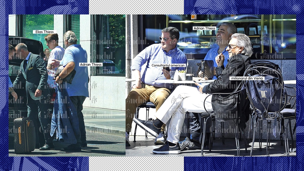 Adrian Thiess, satisfăcut după ce l-a adus pe Donald TRUMP Jr., și-a băut cafeaua la Athénée Palace cu un consultant american și un milionar din Viena