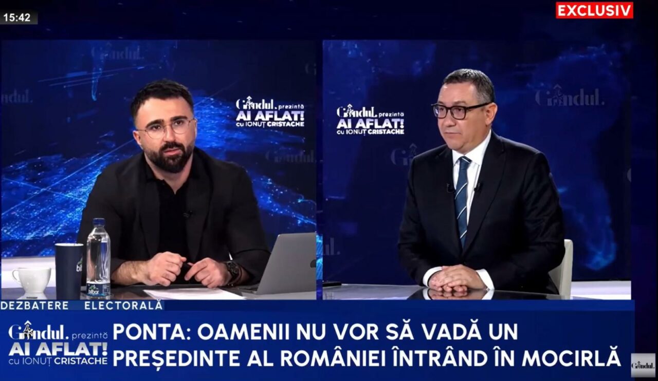 Victor Ponta comentează absența lui Simion de la dezbateri: „E CÂRLAN. O mare greșeală”