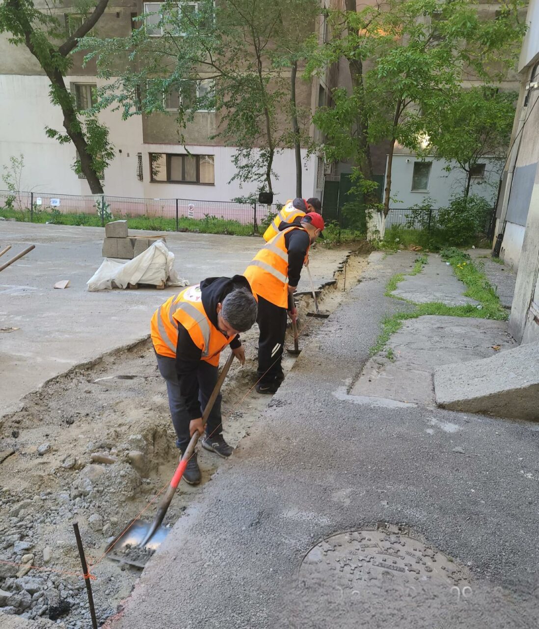 INFRASTRUCTURĂ S5 S.A. | Lucrări de reparații și modernizare a trotuarelor de pe strada Basarabilor (P)