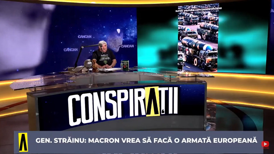 Gen. Emil Străinu: „Acest mic Napoleon și-a adus aminte că Franța are arme nucleare”