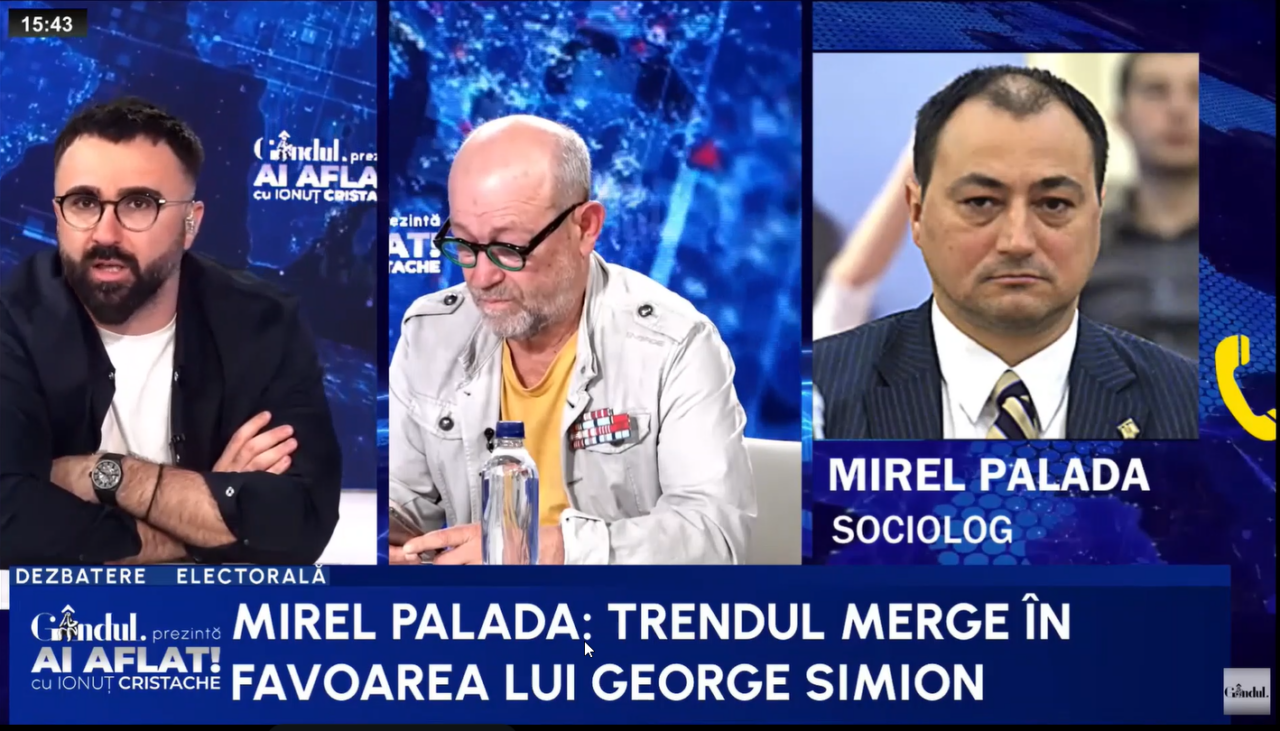 Mirel Palada: „În următoarele două săptămâni se vor vărsa toată fierea și toată OTRAVA cu putință”