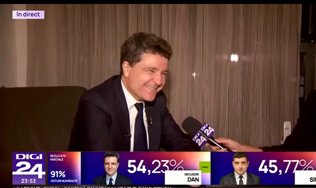 Nicușor Dan: „În privința rezultatului nu mai am emoții. În privința a ce urmează, am cele mai mari emoții: DEFICITUL”