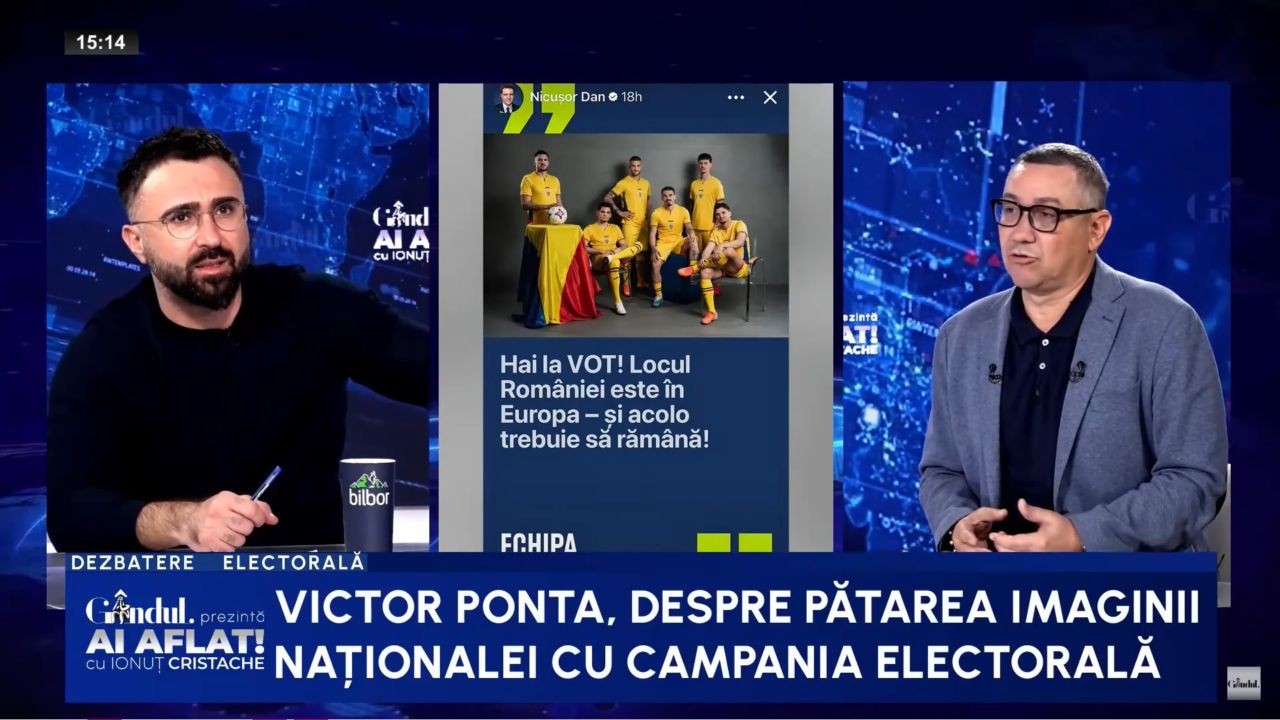 Victor Ponta: „Suporterii lui Nicușor Dan ar trebui să-și asume lozinca: Suntem cei mai ipocriți din România”