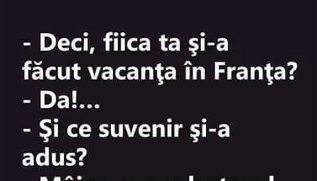 BANCUL ZILEI | Suvenirul din Franța