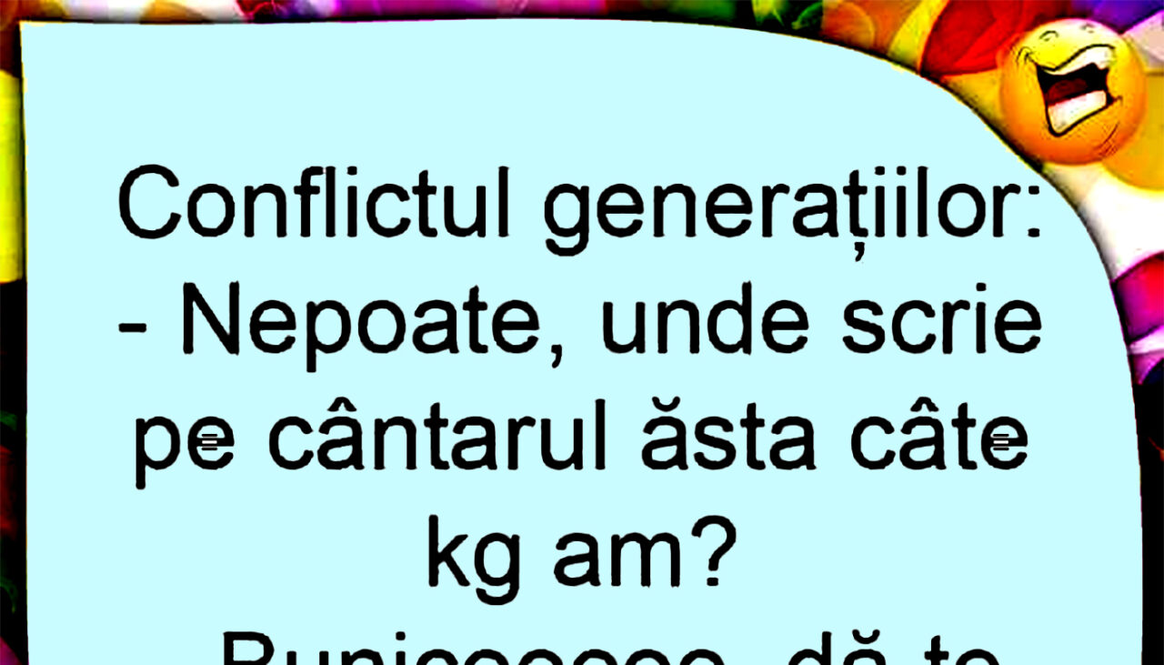 BANCUL ZILEI | Conflictul generațiilor