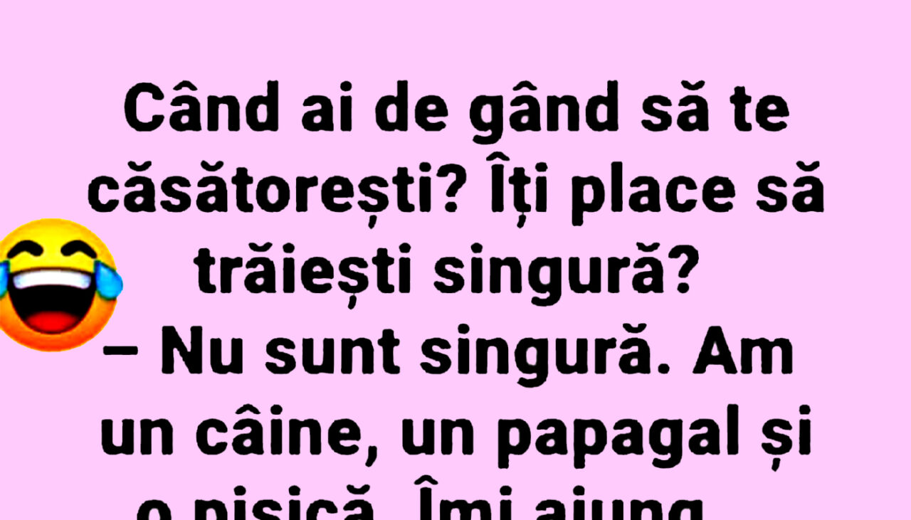 BANCUL ZILEI | „Când ai de gând să te căsătorești?”