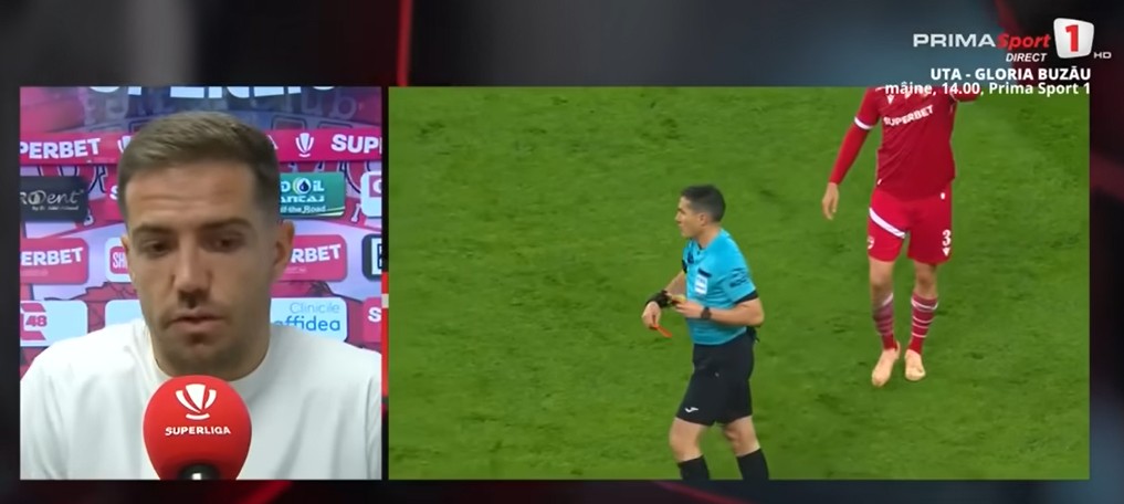 Istvan Kovacs, ATACAT de Alex Chipciu la finalul partidei Dinamo – U. Cluj (1-3): „Sunt «furnică» pentru nivelul dumnealui”