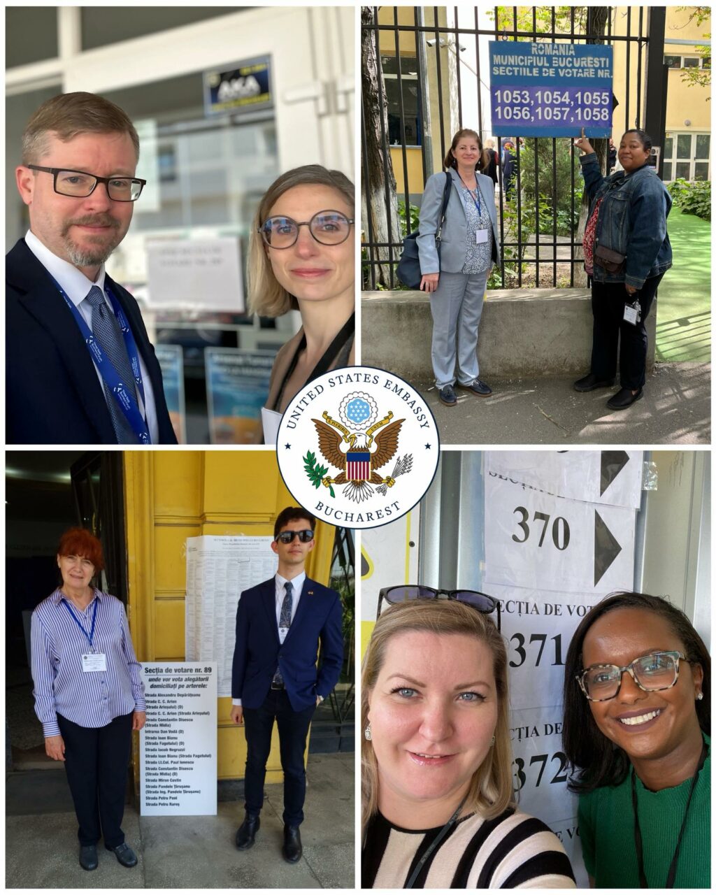 America, cu ochii pe VOTUL prezidențial din România. Echipe ale Ambasadei SUA au vizitat secțiile de votare: „Un proces electoral liber și corect”