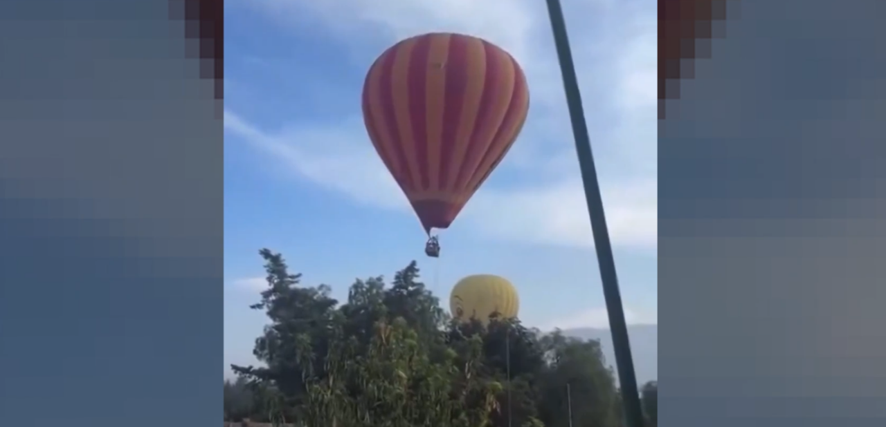 Cel puțin 12 turiști au fost răniți după ce un balon cu aer cald a aterizat forțat. Momentul prăbușirii