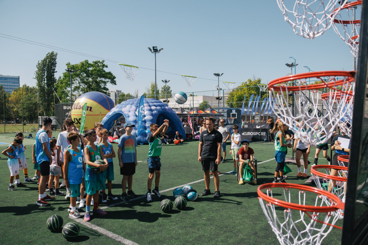 Baschetul ajunge în Parcul Drumul Taberei! BCR Sport Arena Streetball, primul festival de sport urban din București