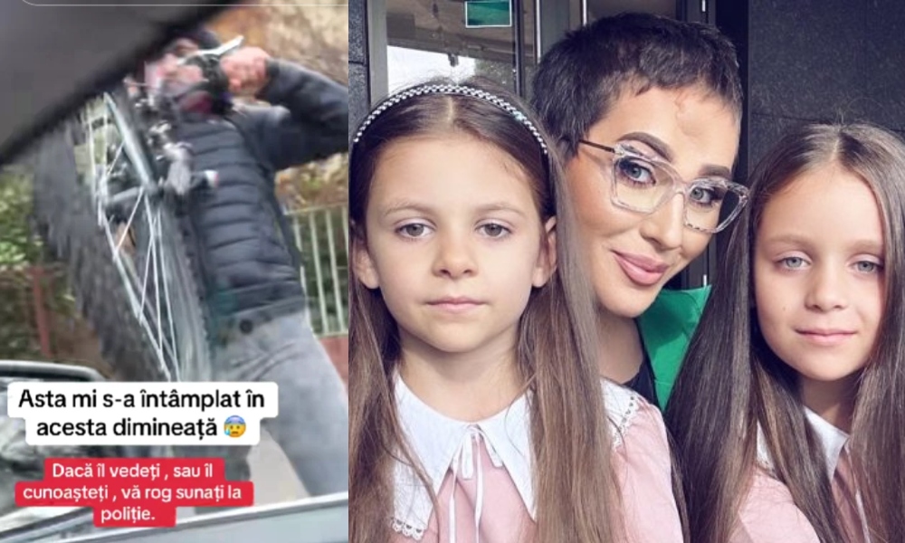 Experiență cumplită pentru Dana Roba. AGRESATĂ de un biciclist violent, de față cu fiicele sale: „O să mergi la poliţie, nemernicule!”