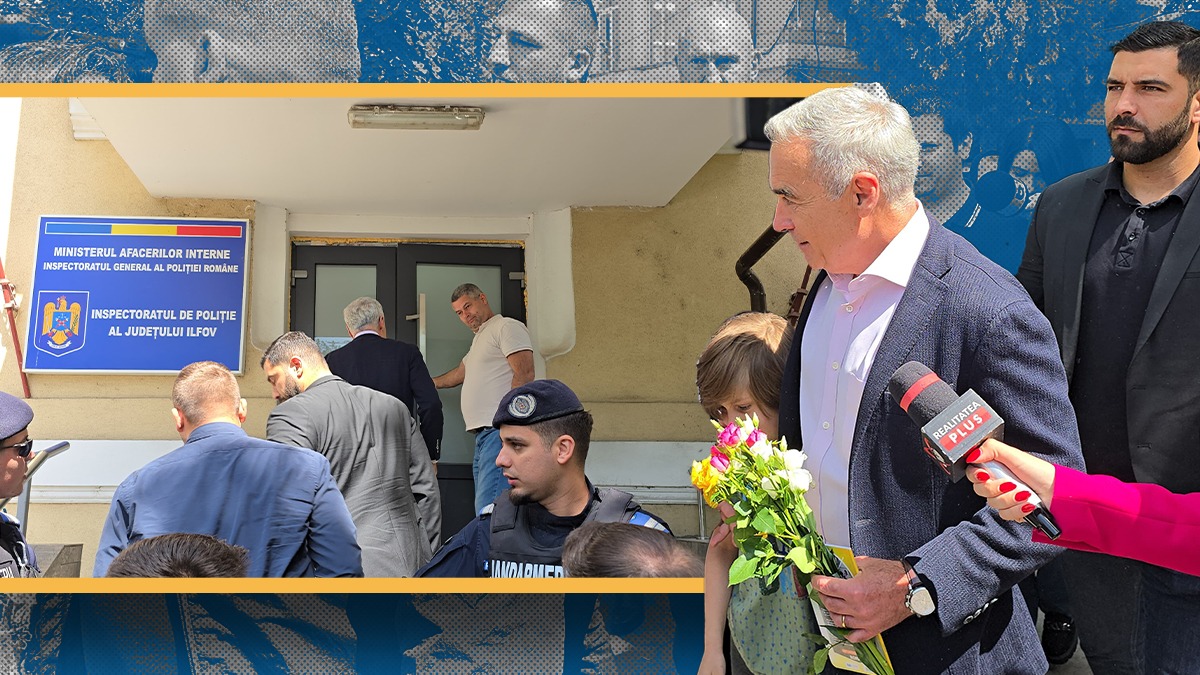 Călin Georgescu a ajuns la sediul IPJ Ilfov și a semnat controlul judiciar. Fostul candidat la prezidențiale, întâmpinat de susținători cu urale