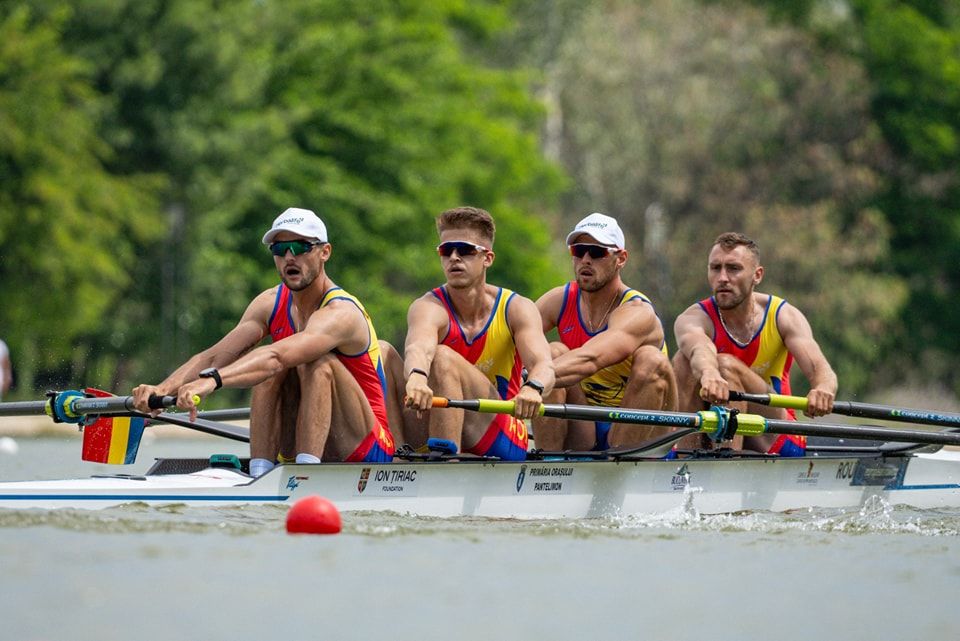 Șase medalii CÂȘTIGATE de România la Campionatele Europene de canotaj