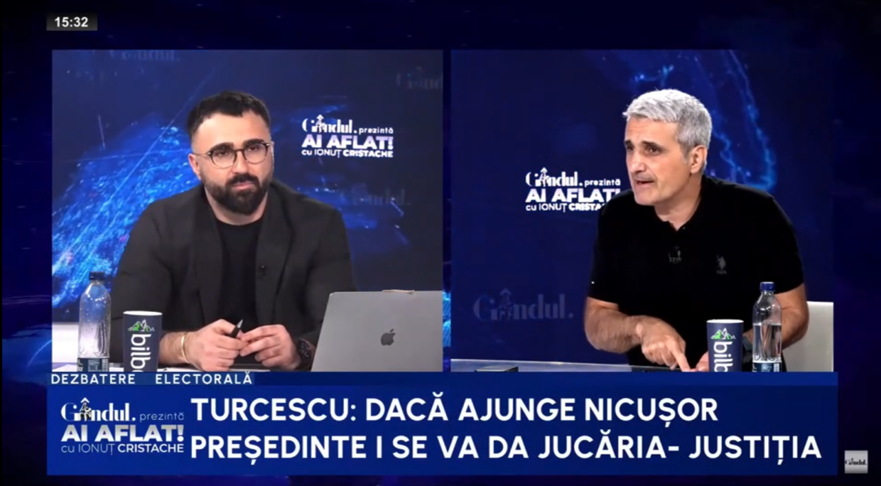Robert Turcescu: „SISTEMUL, dacă e îngrozit de ceva, e îngrozit de unu care își bagă nasul”